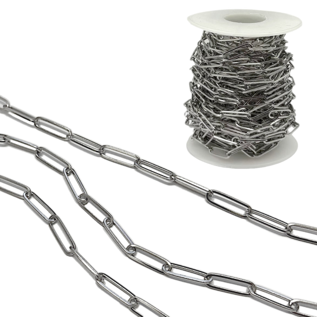 CADENA DERECHA CHATA 1490A (1X15X5MM) - ACERO