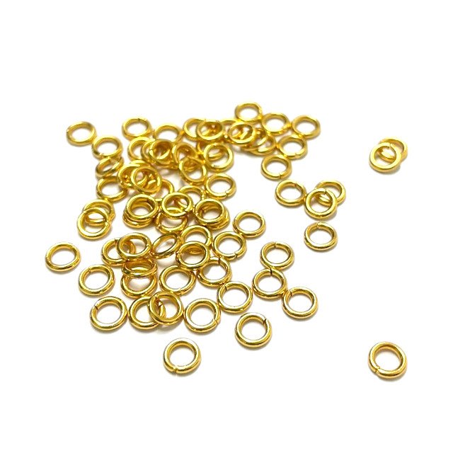 ARGOLLA 6X1.0MM - ACERO DORADO