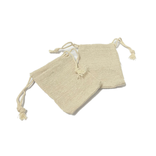 BOLSA TELA 14X9.5CM APROX (LIENZO)