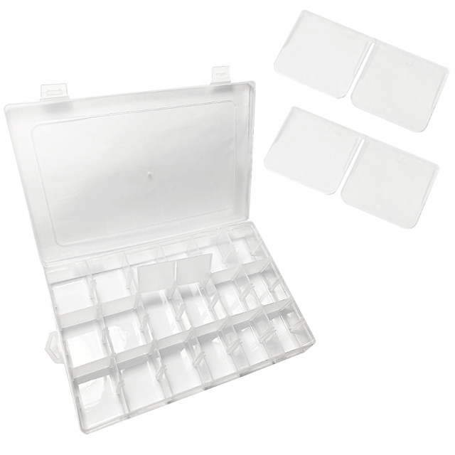 CAJA ORGANIZADORA PLASTICO 27X17X4CM - PARA KIT