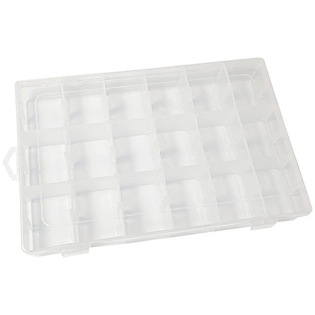 CAJA ORGANIZADORA PLASTICO 27X17X4CM - PARA KIT