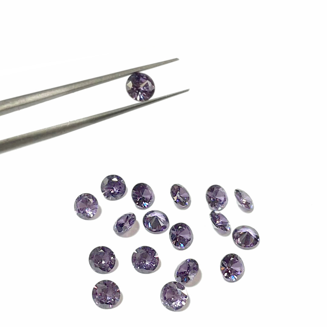 ZIRCONIA REDONDA 3MM - 1 (VIOLETA)