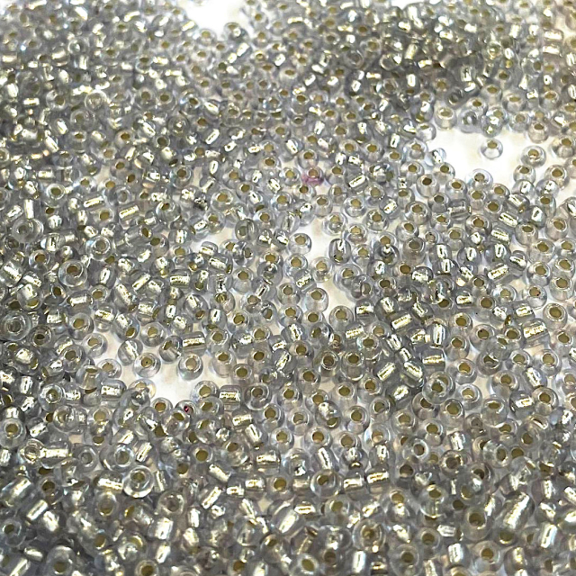 MOSTACILLAS 3X2MM PLATEADAS - GRIS