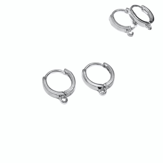 BRISURA CARAVANA REDONDA 11X12X3MM - BAÑO DE RODIO
