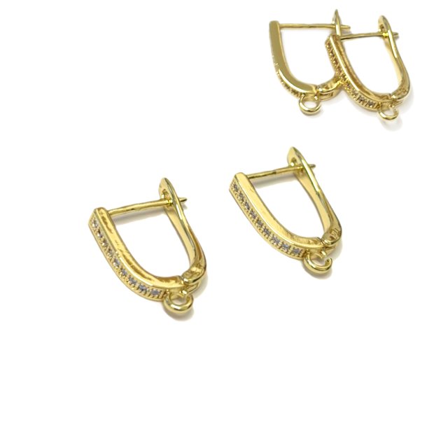 BRISURA CARAVANA 14X12X3MM - BAÑO DE ORO