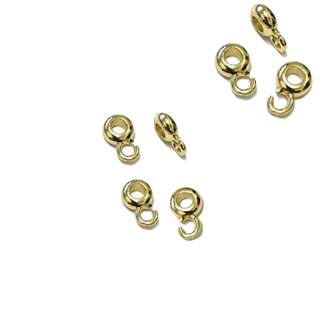SEPARADOR CON ARITO 5X3MM - BAÑO DE ORO