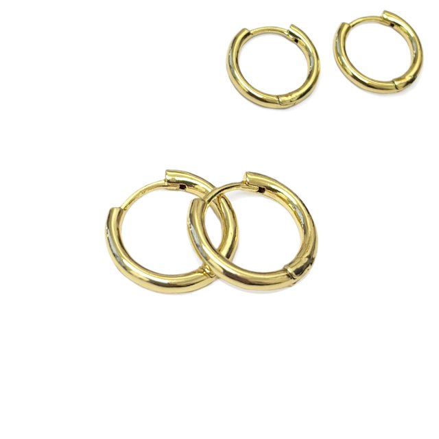CARAVANAS ARO 16X2.5MM - BAÑO DE ORO