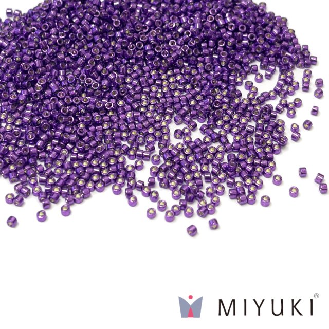 MIYUKI DELICA Nº11 GALVANIZADO VIOLETA - DURACOAT