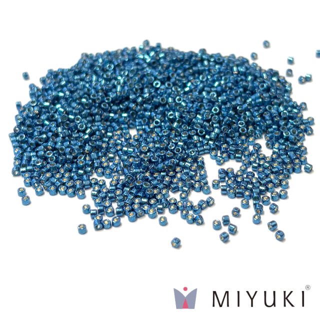 MIYUKI DELICA Nº11 GALVANIZADO CELESTE DURACOAT
