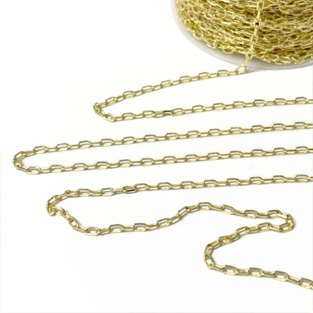 CADENA DERECHA FL450 (0.8X6X3MM) - BAÑO DE ORO