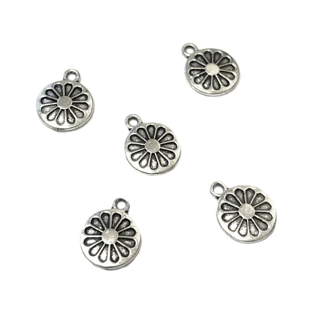 DIJE FLORA FLOR MEDALLA G148 11MM