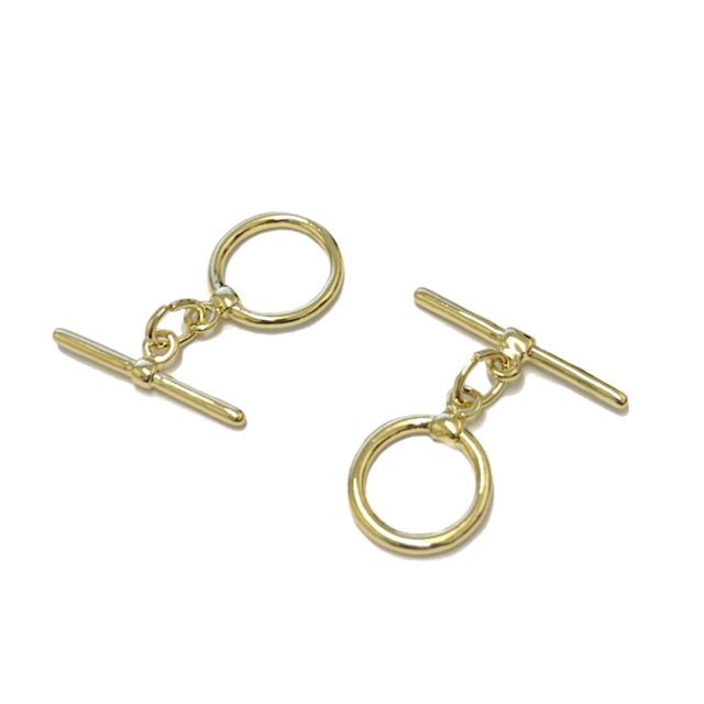CIERRE MARINERO 14X2MM - BAÑO DE ORO