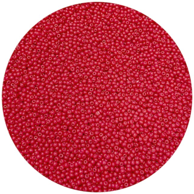 MOSTACILLAS CALIBRADAS 12/0 (2MM) - ROJO