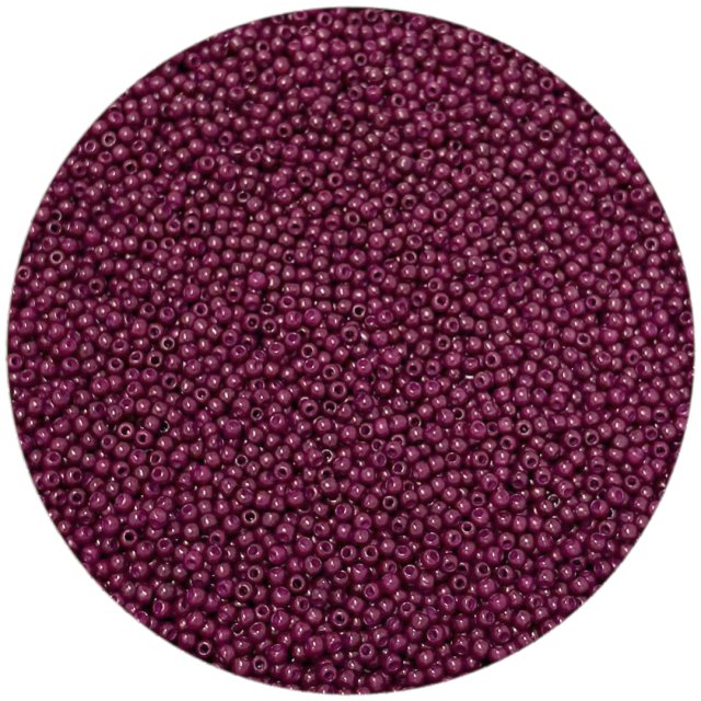 MOSTACILLAS CALIBRADAS 12/0 (2MM) - PURPURA