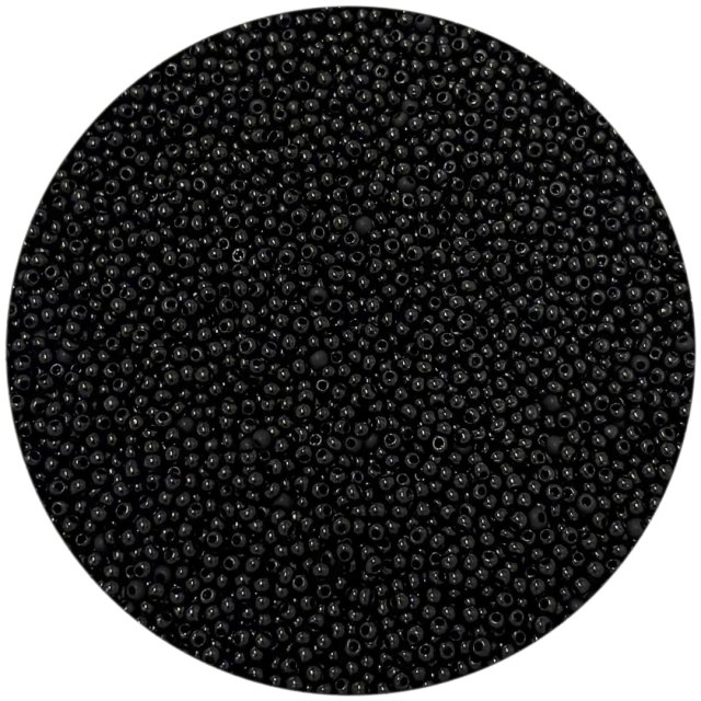 MOSTACILLAS CALIBRADAS 12/0 (2MM) - NEGRO