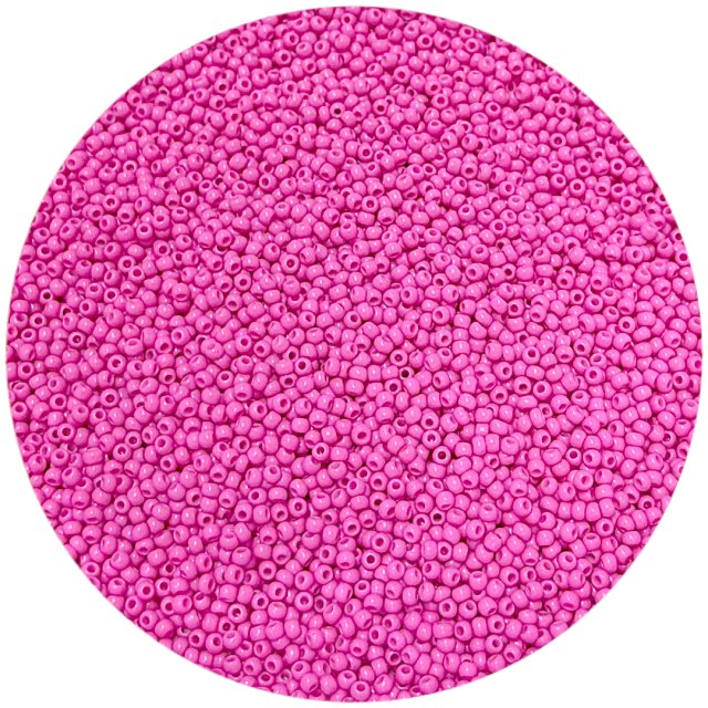 MOSTACILLAS CALIBRADAS 12/0 (2MM) - ROSADO OSCURO