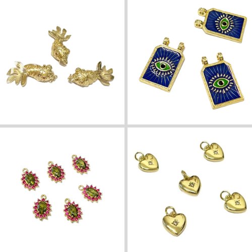 DIJES BAÑO DE ORO - ZIRCONIAS
