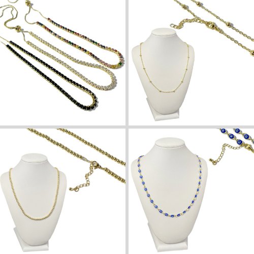 CADENAS ARMADAS BAÑO DE ORO - RODIO