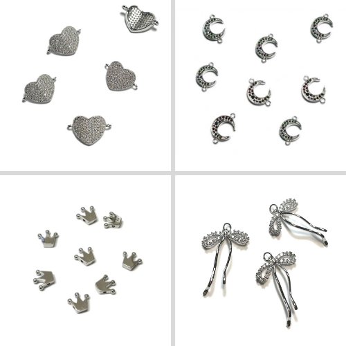 DIJES BAÑO DE RODIO - ZIRCONIAS