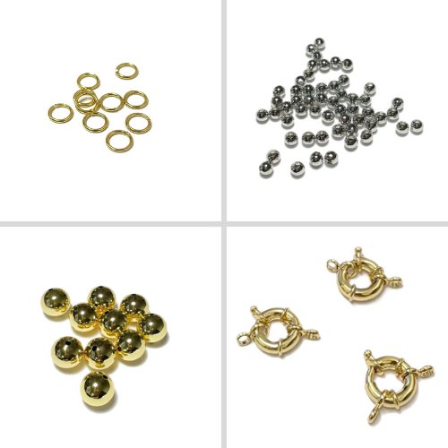 COMPLEMENTOS BAÑO DE ORO - RODIO